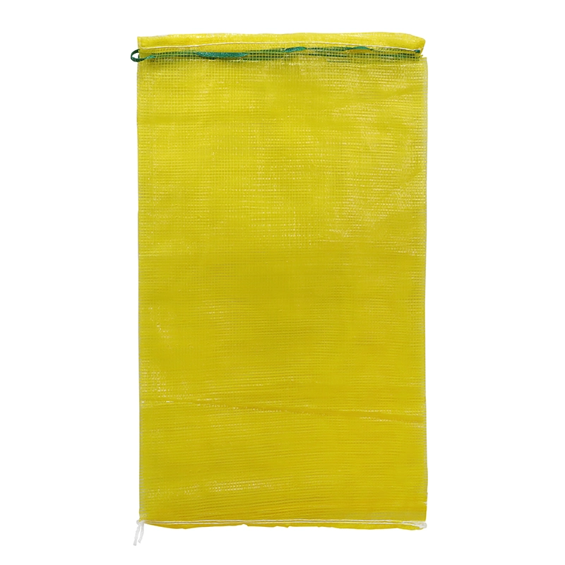 China Factory Wholesale Durable Onion Potato Tomato Cabbage Vegetable Fruit Firewood Seafood Packaging Plastic Packing Drawstring PP Tubular Leno Net Mesh Bag